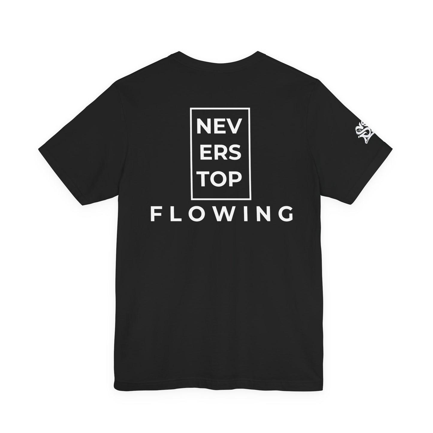 STREET BUDA | Dojo Training Tee "Never Stop Flowing" Premium Dual-Print