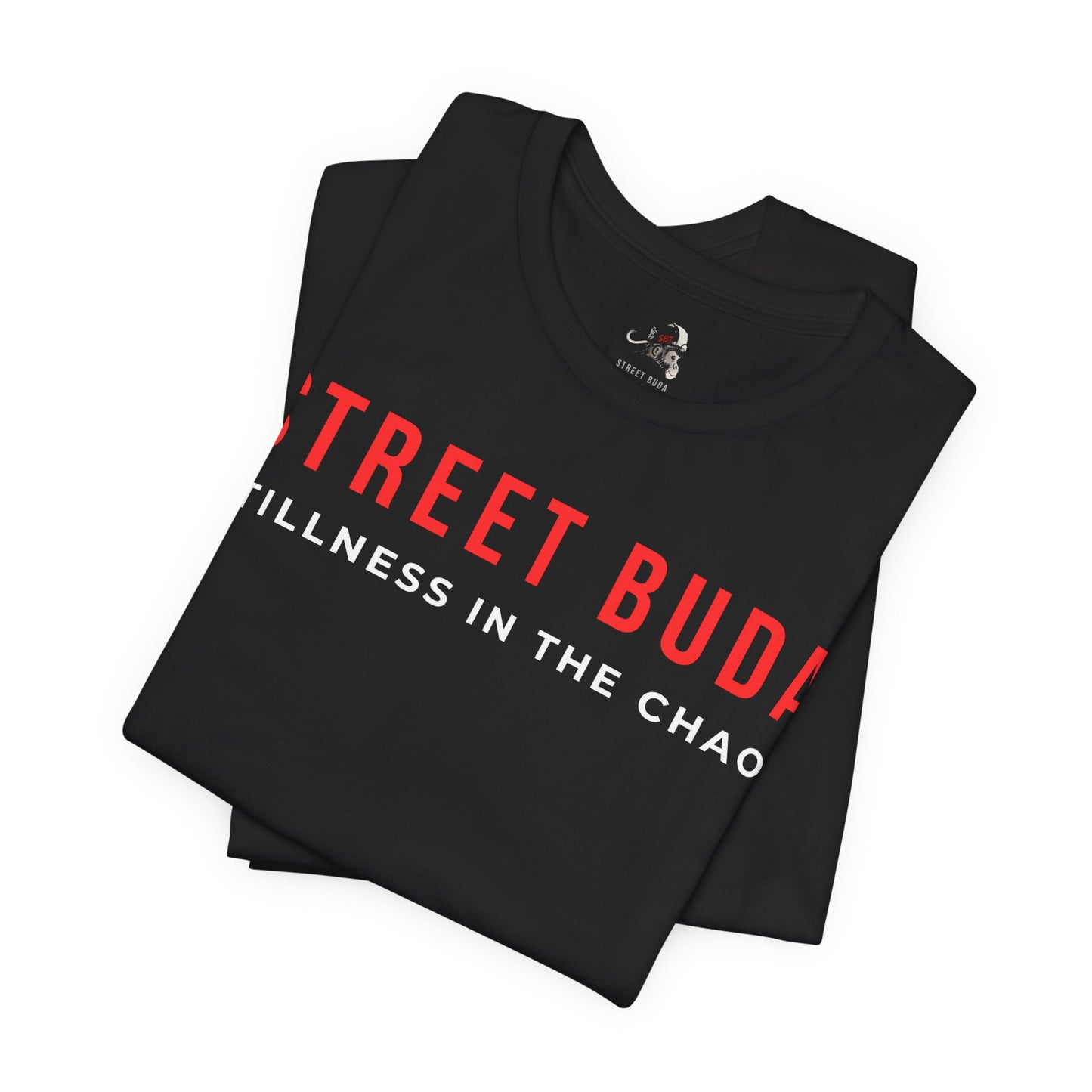 STREET BUDA | Dojo Training Tee "Never Stop Flowing" Premium Dual-Print