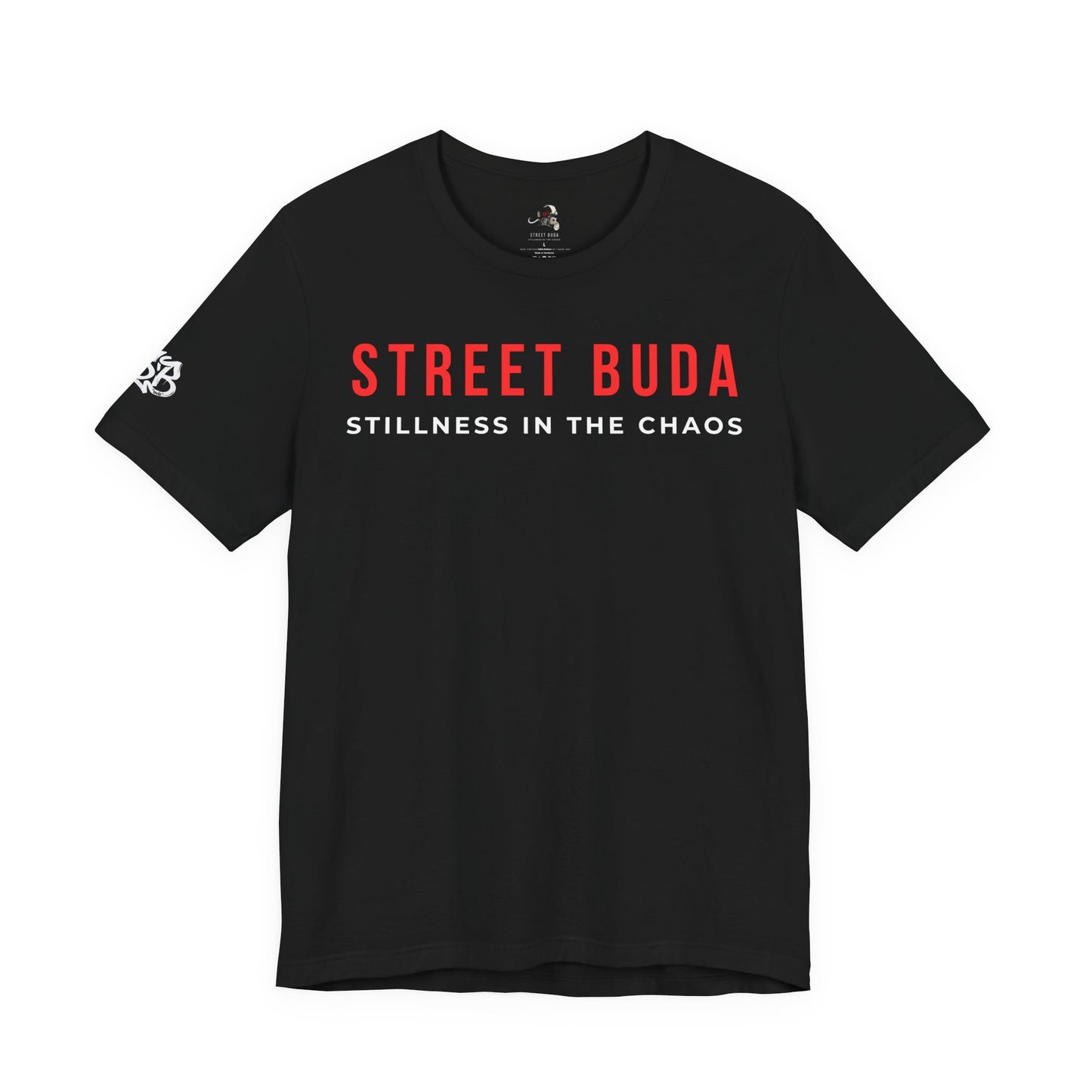 STREET BUDA | Dojo Training Tee "Never Stop Flowing" Premium Dual-Print