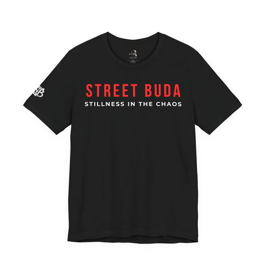 STREET BUDA | Dojo Training Tee "Never Stop Flowing" Premium Dual-Print