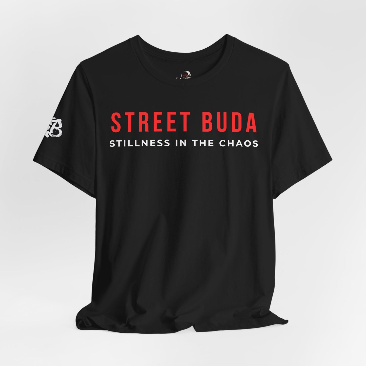 STREET BUDA | Dojo Training Tee "Never Stop Flowing" Premium Dual-Print